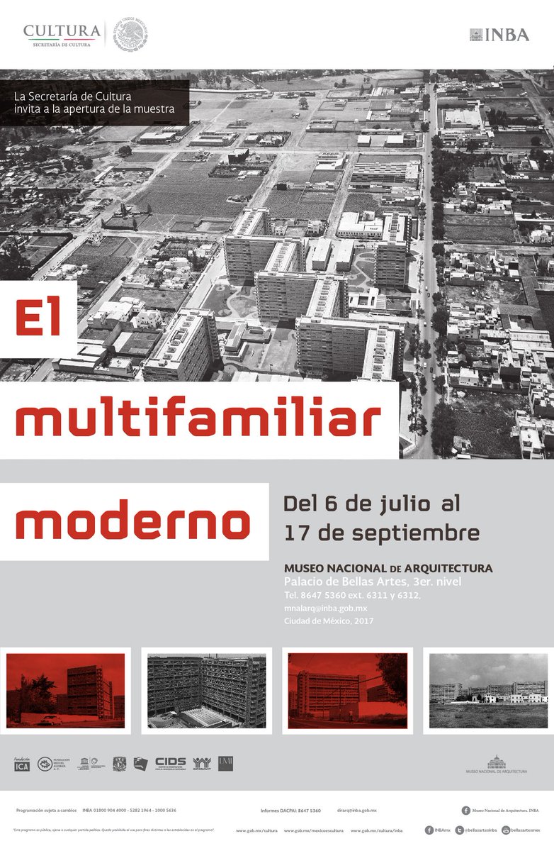 ¿Conoces la historia? Esta exposición propone una revisita al multifamiliar moderno en siete décadas <a href="/mbellasartes/">Museo del Palacio de Bellas Artes</a> <a href="/bellasartesinba/">Instituto Nacional de Bellas Artes y Literatura</a>