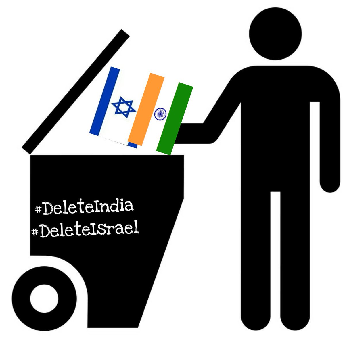 IRidaRubabSayed's tweet photo. @GirishShinde2 #DeleteIsrael #deleteindia #FreePalestine #FreeKashmir
India&Israel Both are scums of this earth.
we don't fear-#WeAreSalahUddin https://t.co/wC8wyYEIEs
