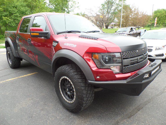 MplwdAutoMall's tweet photo. Sick ride- 2014 Ford F-150 Shelby SVT Raptor
Only one being sold in the US right now!!! #maplewoodautomall https://t.co/JOslCwdJy3