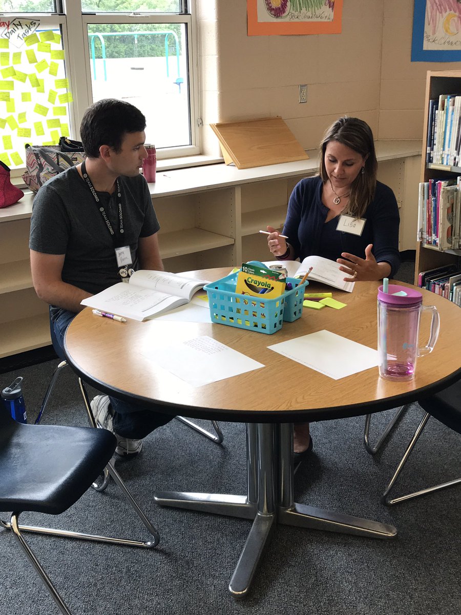 Planning a <a href="/responsiveclass/">Responsive Classroom</a> interactive model for academic skills. The buzz of engaging academics is unreal at this time. #RCSummer