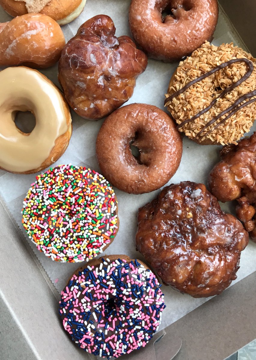 Donuts are beautiful. 🍩🍩🍩 #DailyDozenDoughnuts