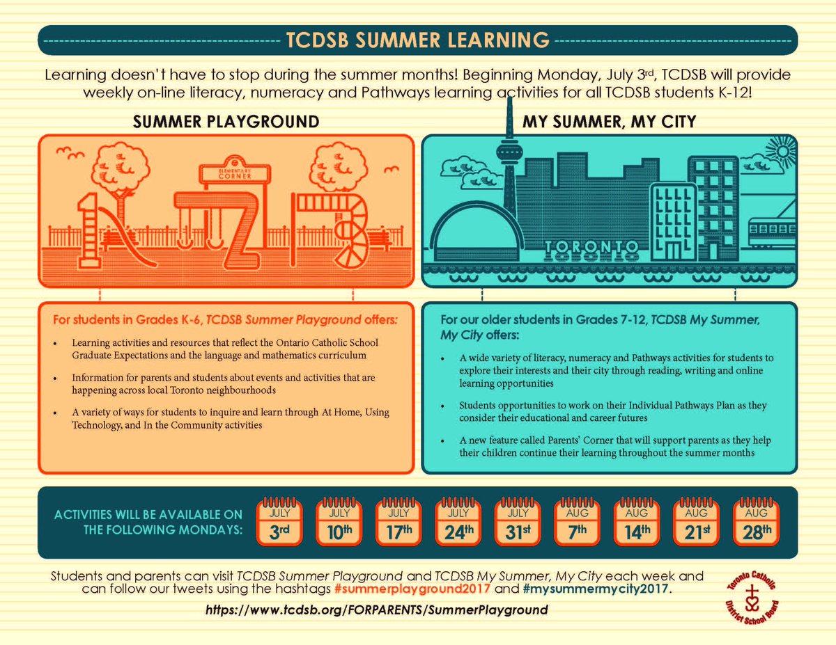 Keep the learning alive throughout the summer. Check out our website each week starting in July for new resources and activities.