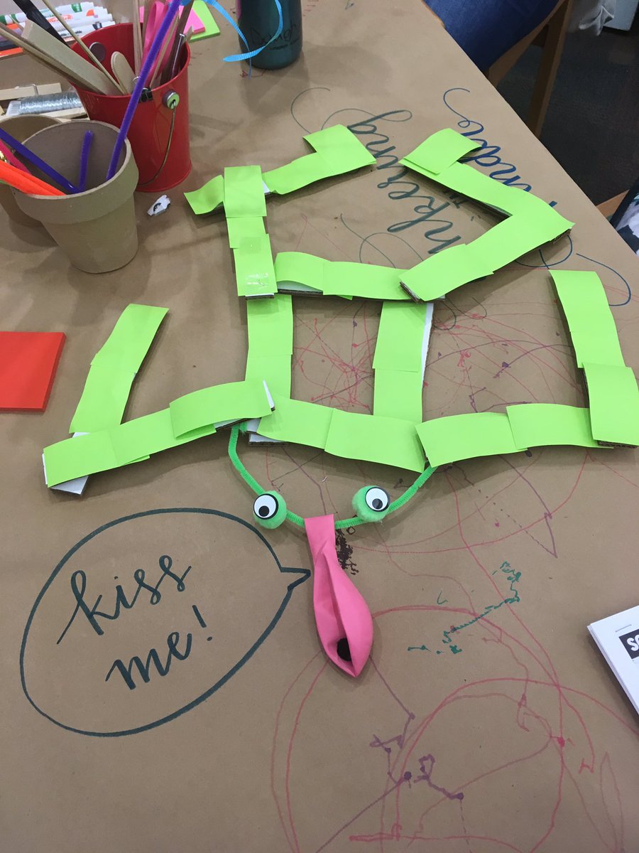 AISDPK's tweet photo. Design challenges with @cateheroman ! #movelikeananimal #scribblemachines #AISDproud https://t.co/XvlPqQ9ZHo
