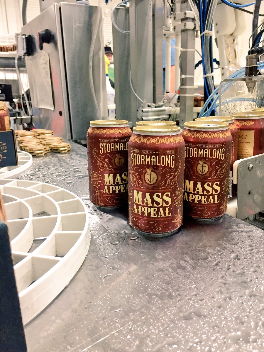 stormalongcider's tweet photo. Giving birth to the new style. Canning Mass Appeal today. #cider #massappeal #stormalong https://t.co/5LyMOQVka3