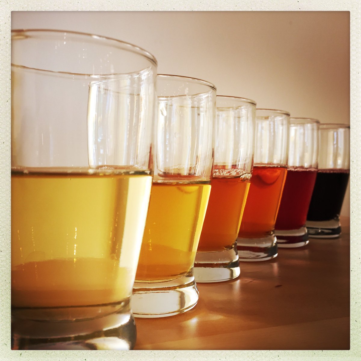 Misbeehavinmead's tweet photo. Gray skies got you down? Come in and create your own sunset #misbeehavinmeads #mead #honey #cider #wine #handcrafted #craftmead #craftcider https://t.co/CVwWub42E0