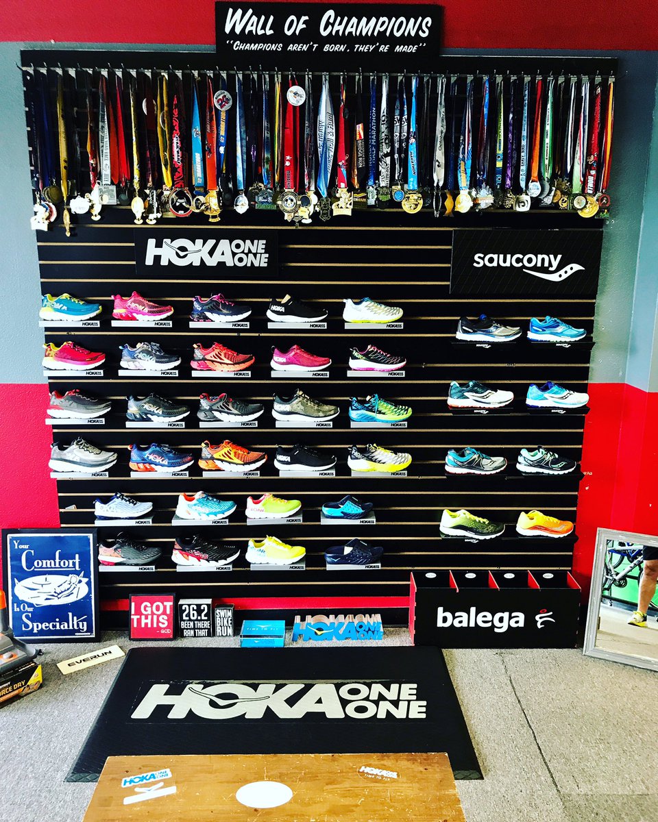 sbrnation's tweet photo. BLESSED to do what I do! #hokanation #time2fly #saucony #everun #wallofchampions #milesandmemories #dreamsfaithhardwork #passion #RAClife https://t.co/wxKVQCLFYQ
