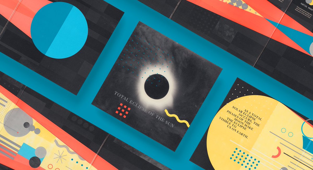 scriptandseal's tweet image. ✨NEW PROJECT✨ Total Eclipse of the Sun—We illustrated this wonderfully bright fold-out booklet for the  @USPS !

scriptandseal.com/usps-eclipse
