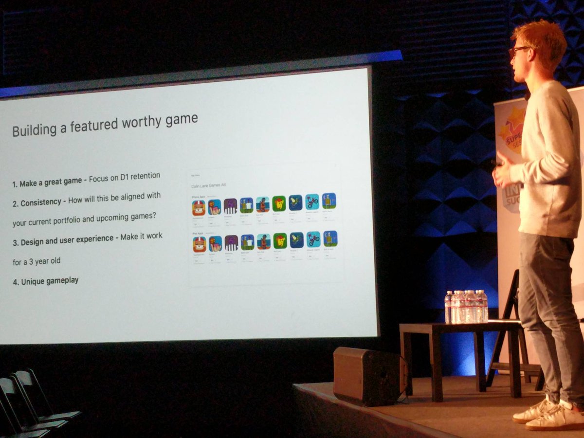 Sebastian Lindén, <a href="/simplanalytics/">Simpl Analytics</a> talks about how to approach analytics as an #indiedev #gamedev <a href="/PGConnects/">Pocket Gamer Connects</a> #pgcSF
