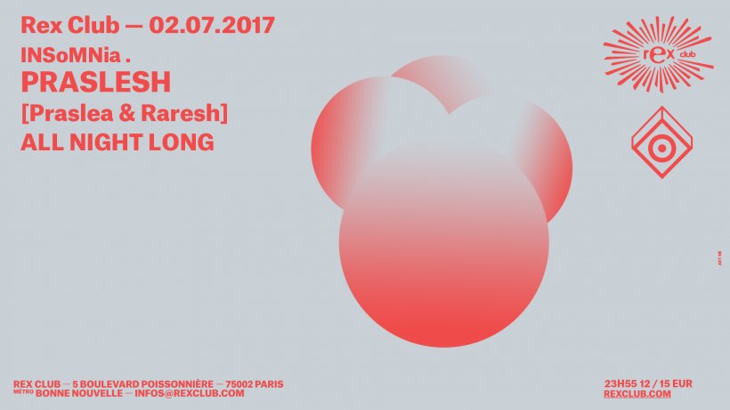 rec_insomnia's tweet photo. Sunday all night at @rexclub with #Pralesh #InsomniaRec #LesNuits #Paris https://t.co/r8fT8GxEGs