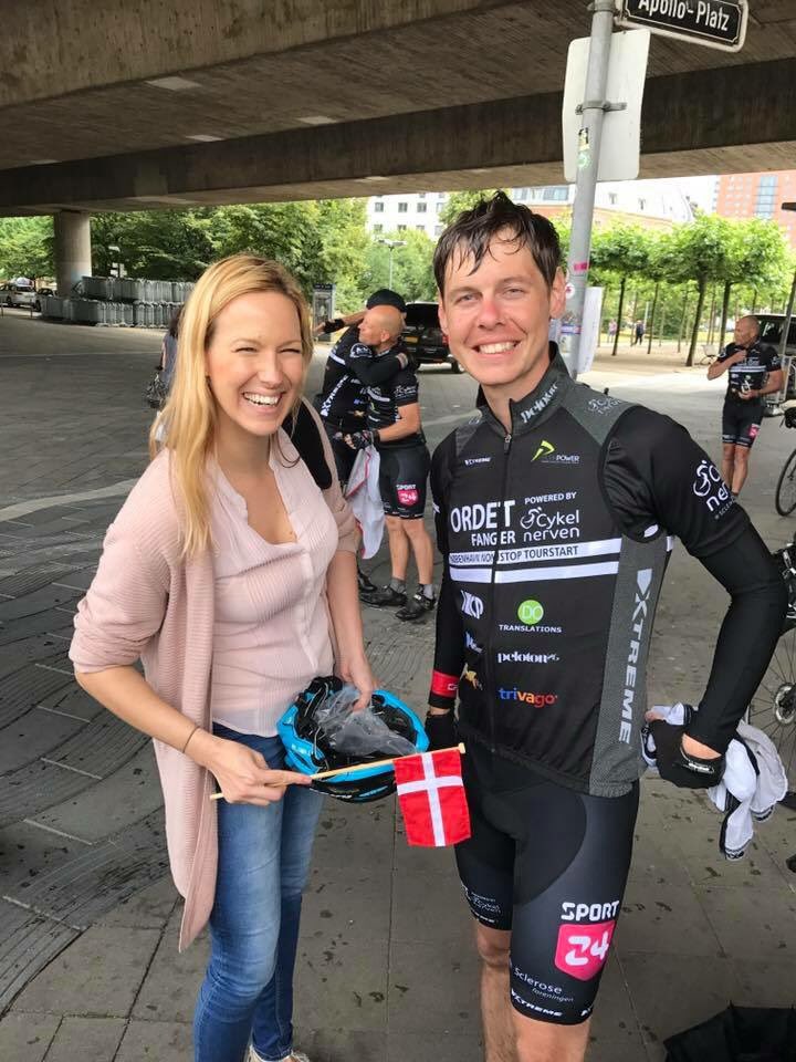 Lifeattrivago's tweet photo. Danny from Content Marketing just finished his charity Copenhagen to Düsseldorf cycle! #ordetfanger #lifeattrivago #dannyrocks https://t.co/XxYKfFIVYQ
