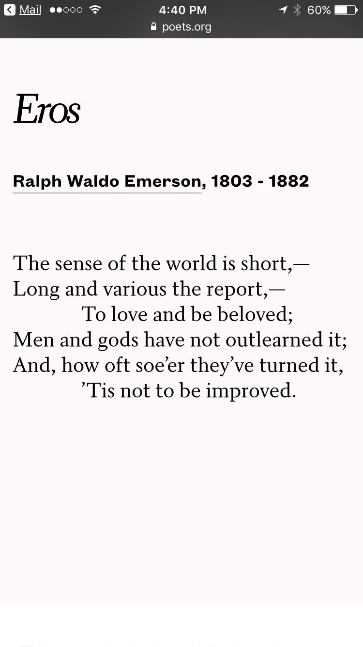 emerson love poems