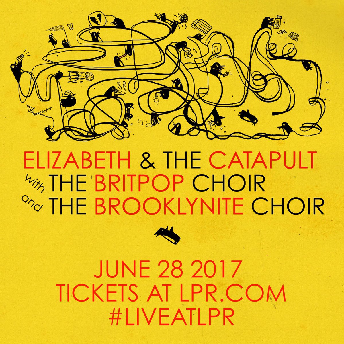 nychoirproject's tweet photo. Brooklynite Choir &amp; Britpop Choir are joining @thecatapult tonight @lprnyc! Show at 7:00pm! #lprlive https://t.co/tHscqN4vIs