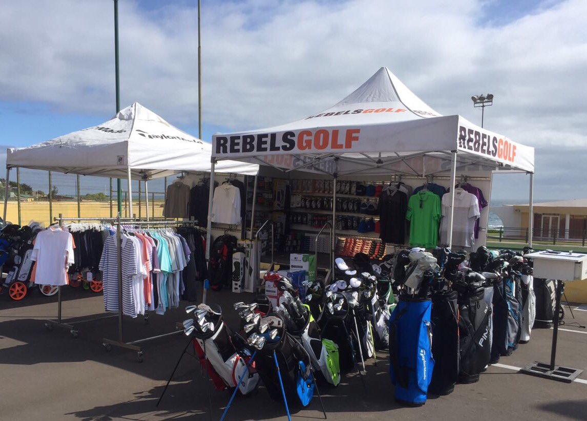 RebelsGolfChile's tweet photo. Seguimos recorriendo el norte de Chile. Hoy en Auto Club de Antofagasta #tiendamovil #rebelsgolf #golfwrx https://t.co/aLga2VAiQM