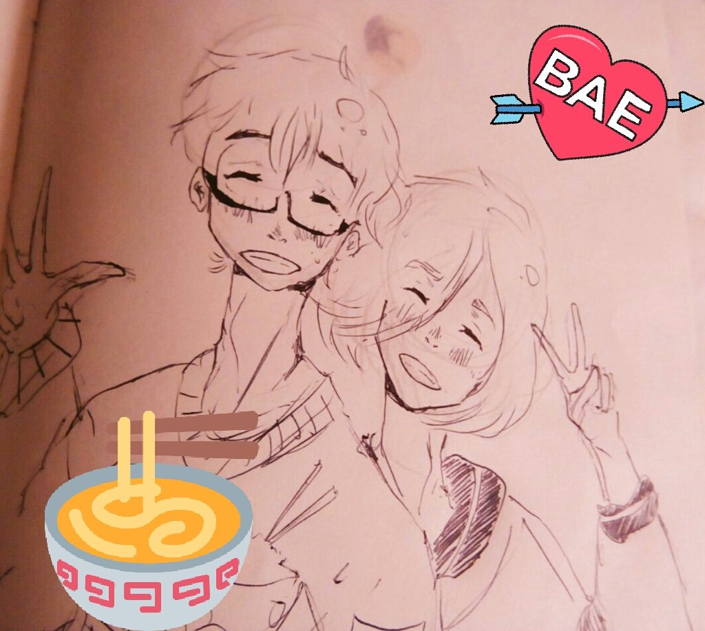 Fransenpai315's tweet photo. Yurio y la puerca tras mi rasho shipeador🐯🐷 #yuuyu #yuurionice #anime #Orgullo2017 #drawing #Drawthisagainasdf https://t.co/d8mxpYYj80