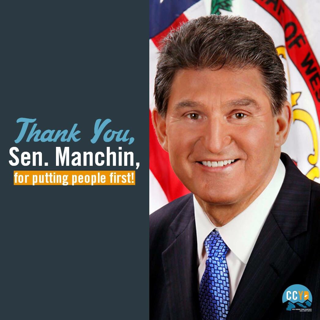 Cabell Young Dems (@cabellyoungdems) on Twitter photo Thank you <a href="/JoeManchinWV/">Joe Manchin</a> for putting #PeopleFirst -- With your leadership we can #TakeWVForward #WVPOL #WVYD17 #DemsStandUp Thank you <a href="/JoeManchinWV/">Joe Manchin</a> for putting #PeopleFirst -- With your leadership we can #TakeWVForward #WVPOL #WVYD17 #DemsStandUp