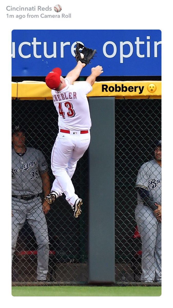 Shwindee's tweet image. Boy, got some hop! @Reds @SportsCenter @CincyRedsZone #Schebler