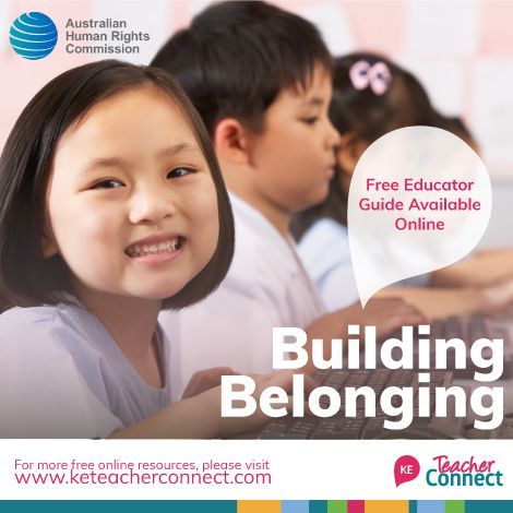KimberlinEdu's tweet image. ‘Building Belonging’ is a comprehensive toolkit by @AusHumanRights available for free download now at buff.ly/2tqwLul #EducatorGuide