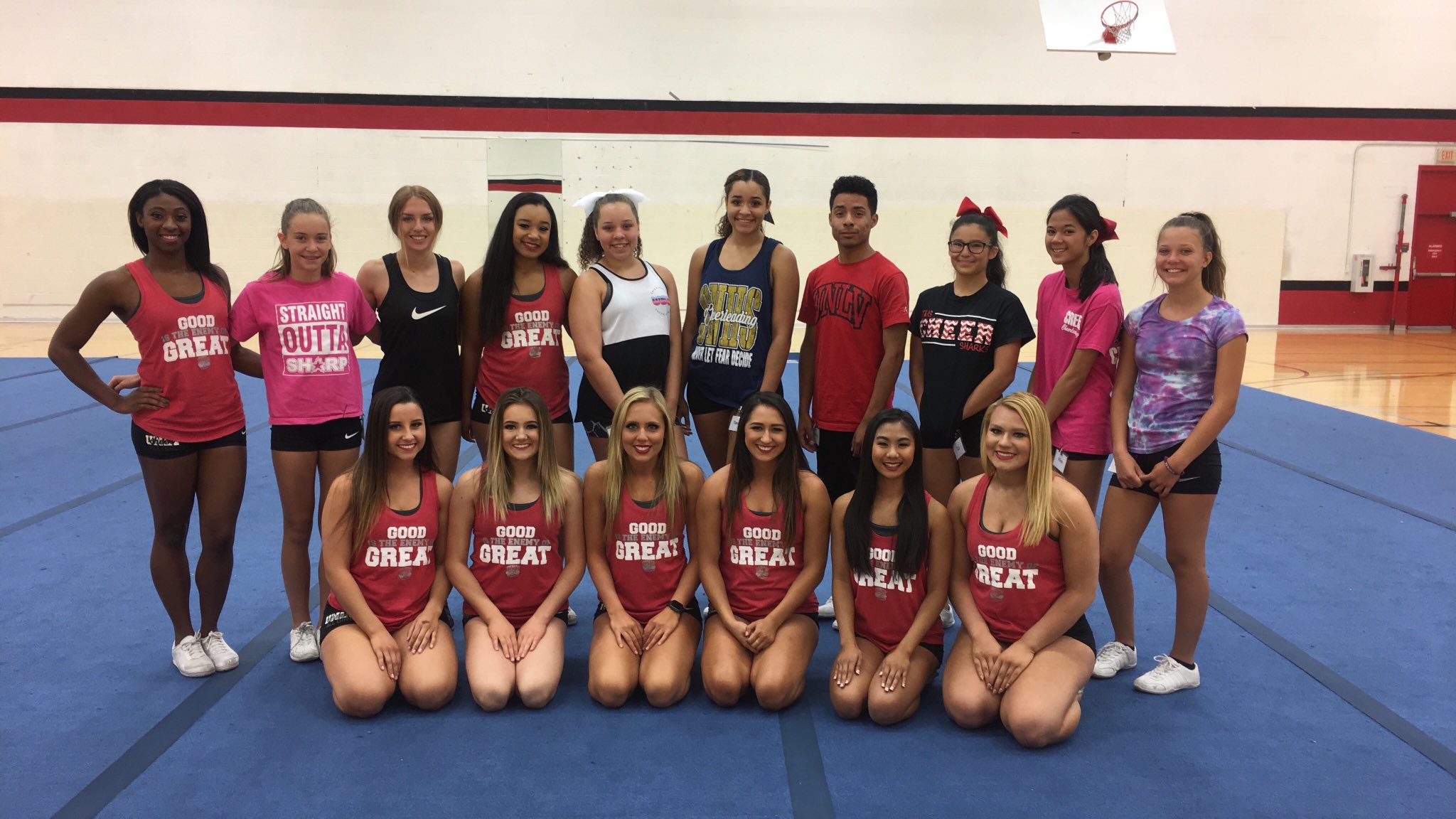 UNLV Cheer on Twitter "Great first day of our second session of summer