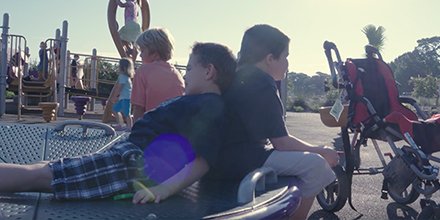 No child should have to sit &amp; watch their friends play. We need more #inclusiveplaygrounds like this one. ow.ly/yCo830d4hDd