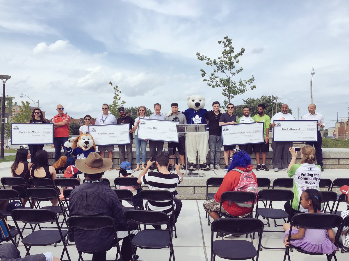 Congratulations to our #RPAGGrants winners: <a href="/TIRFrugby/">TO Inner-City Rugby</a>, <a href="/charliesfw/">Charlie's Freewheels</a>, <a href="/dixon_hall/">Dixon Hall</a>, <a href="/chillfoundation/">Chill Foundation</a> &amp; <a href="/peoplesballto/">Peoples Basketball</a>!