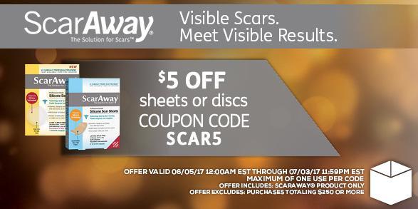 This summer, leave your scars behind with ScarAway®. bit.ly/2sSf3BI+