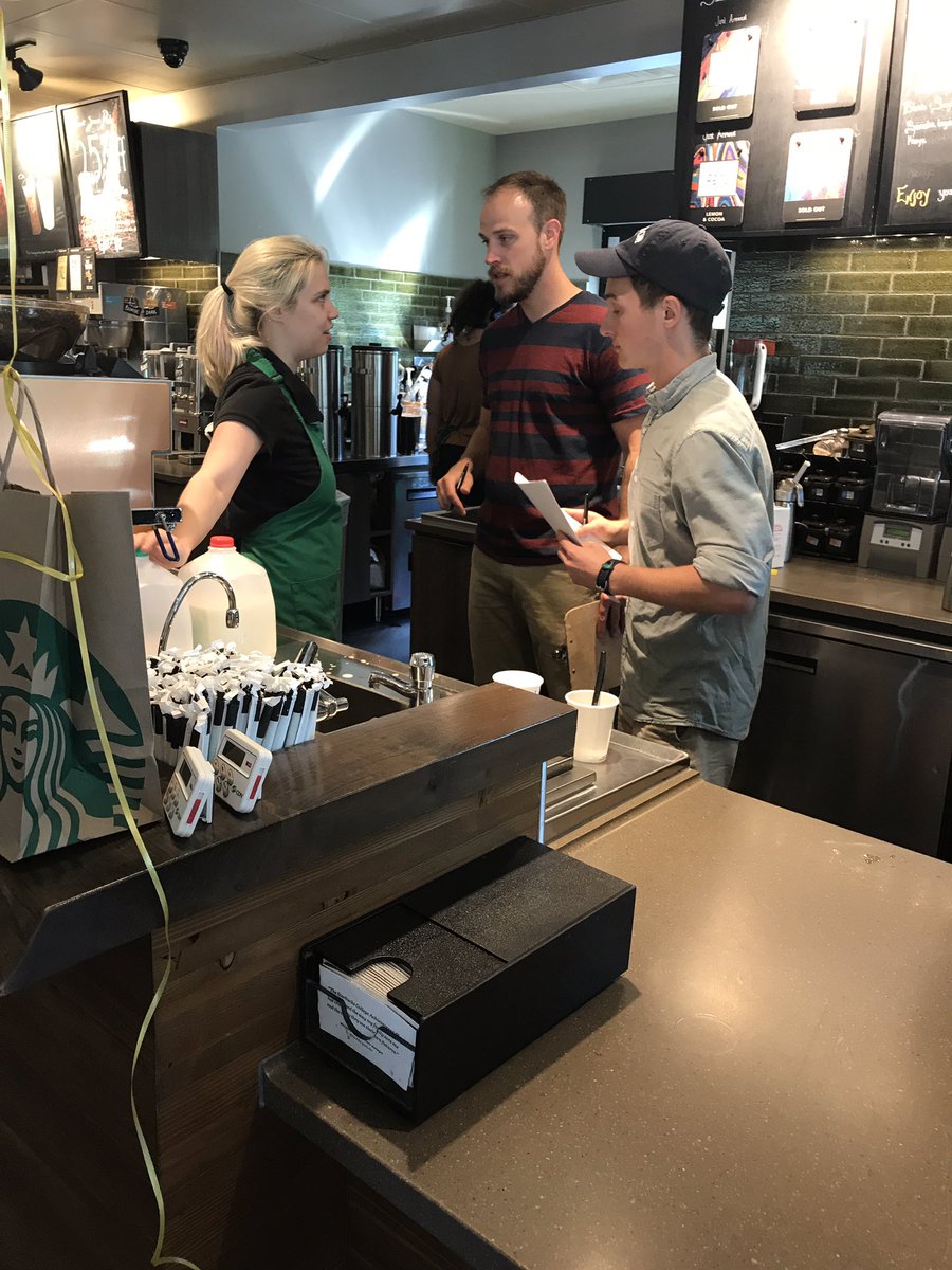 Anna represents Scarborough in the D198 Barista Championship #a72 #tobeapartner <a href="/Courtney_Sbux/">Courtney Cheever</a>