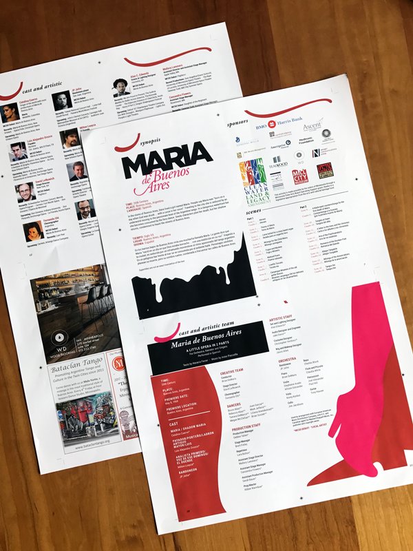 EightMoonMSP's tweet image. Excited to be finishing up the playbill for @MCSummerOpera&apos;s production, &quot;María de Buenos Aires&quot;!
#MCSOpera #MillCitySummerOpera