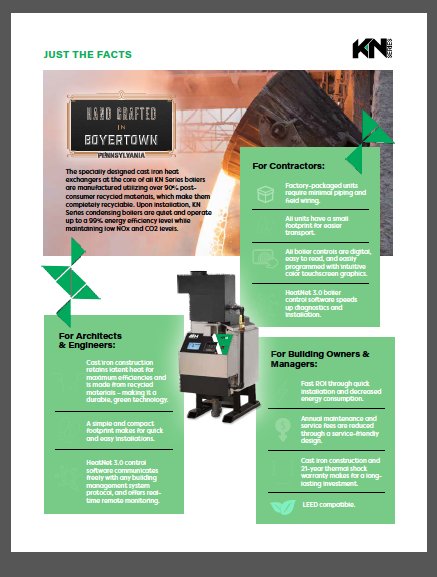 Just the Facts: the <a href="/KNSeriesHVAC/">KN Series</a> one-sheeter. ow.ly/IyaO30cKGMg #HVACR