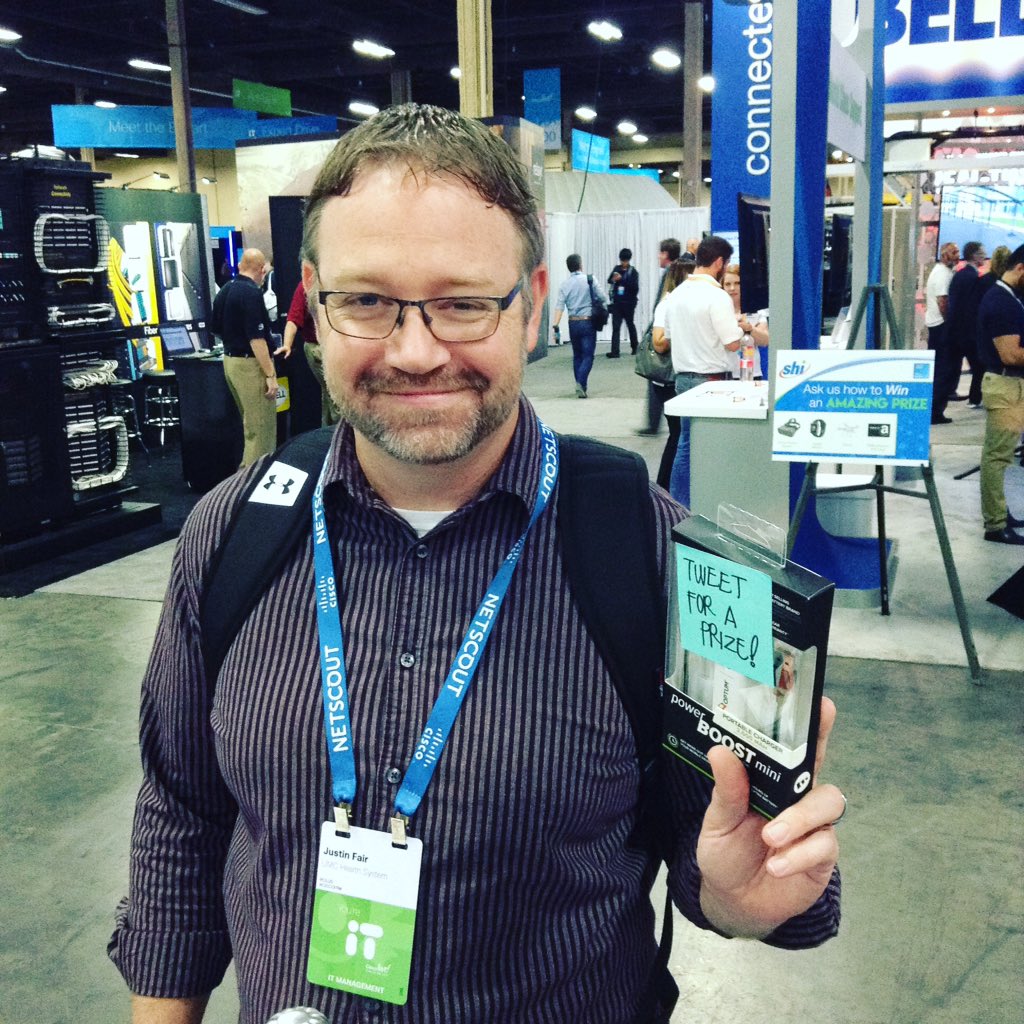 MeetDorothy's tweet photo. Congrats 2 one of our winners for the social media contest! Follow us @meetdorothy Booth 4605 #WoS#COTF #CLUS #WeareCisco @FairTime81 https://t.co/UHaNTbKJgG