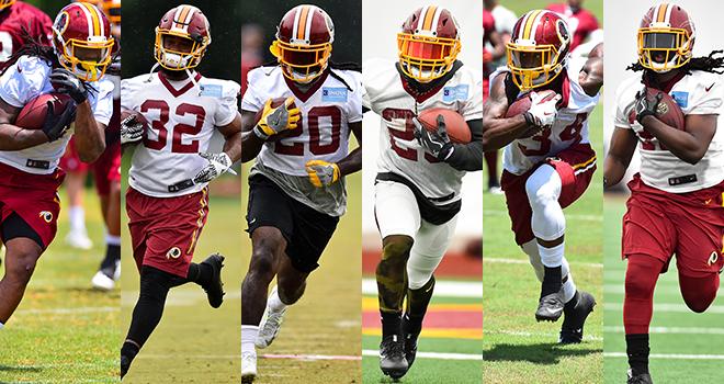 #Redskins running back competition to heat up at training camp. #HTTR  📚: redsk.in/2tYhLUu https://t.co/qL3Kbk1uXm