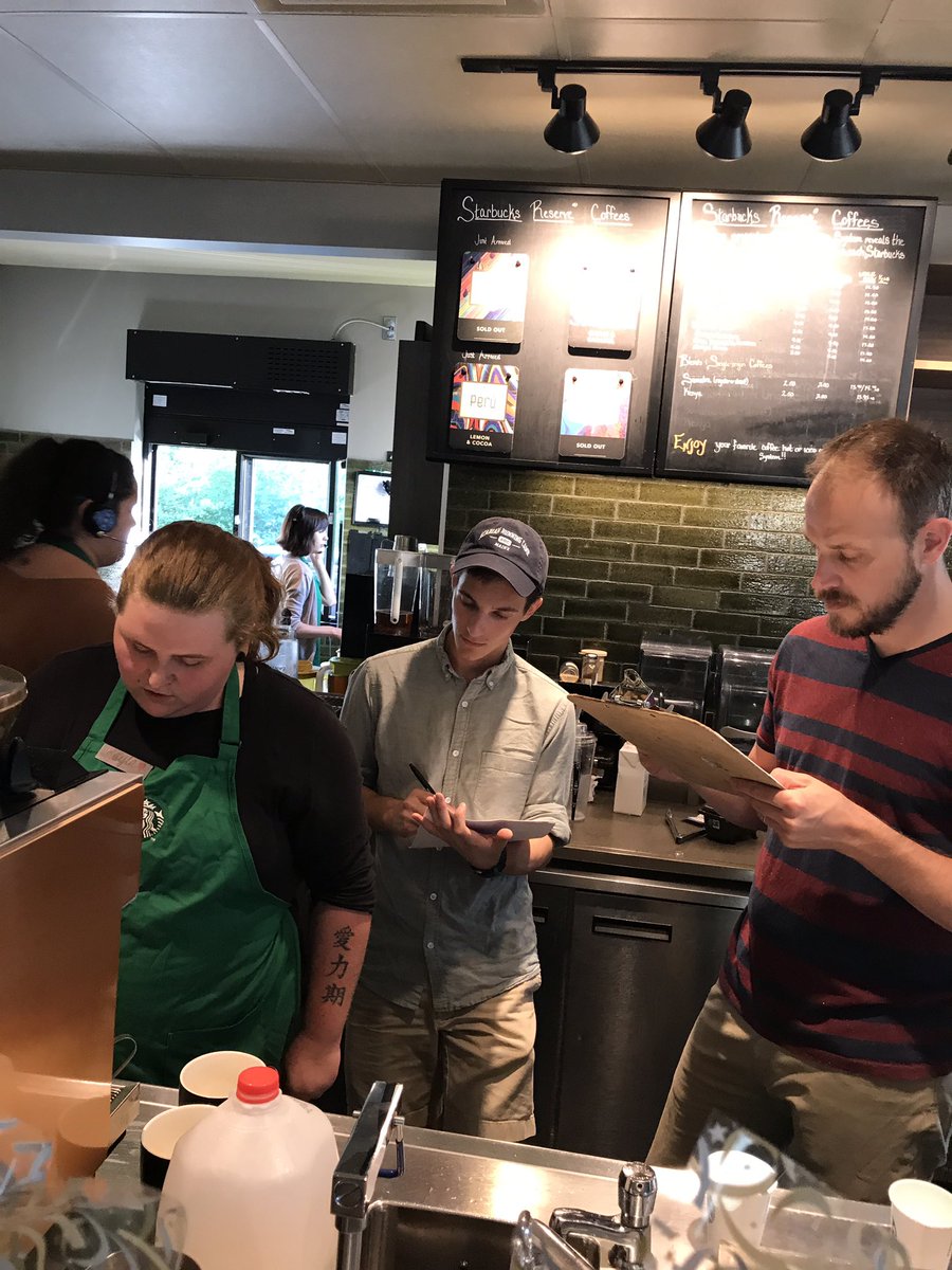 Kayla represents Portsmouth Southgate at the District 198 Barista Championship! #tobeapartner #a72 <a href="/Courtney_Sbux/">Courtney Cheever</a>