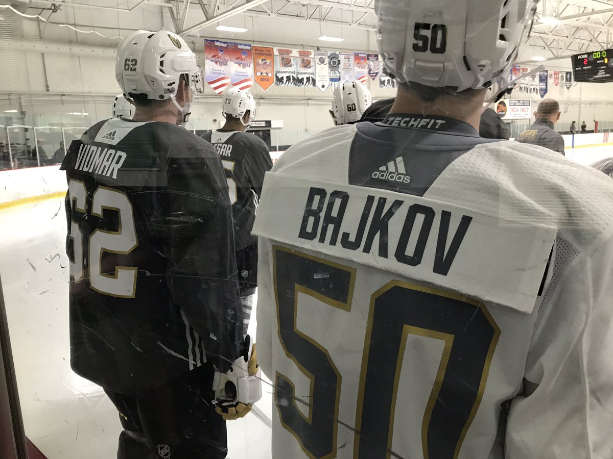 GoldenKnights's tweet image. Another day, another on-ice session for the Golden Knights.