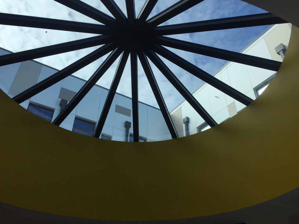 SteveBatsonSGP's tweet photo. All @enablebd proud to have designed @BTHFTnewwing, opened today by HRH The Princess Royal #Bradford great new patient experience! https://t.co/L1q28srZjR
