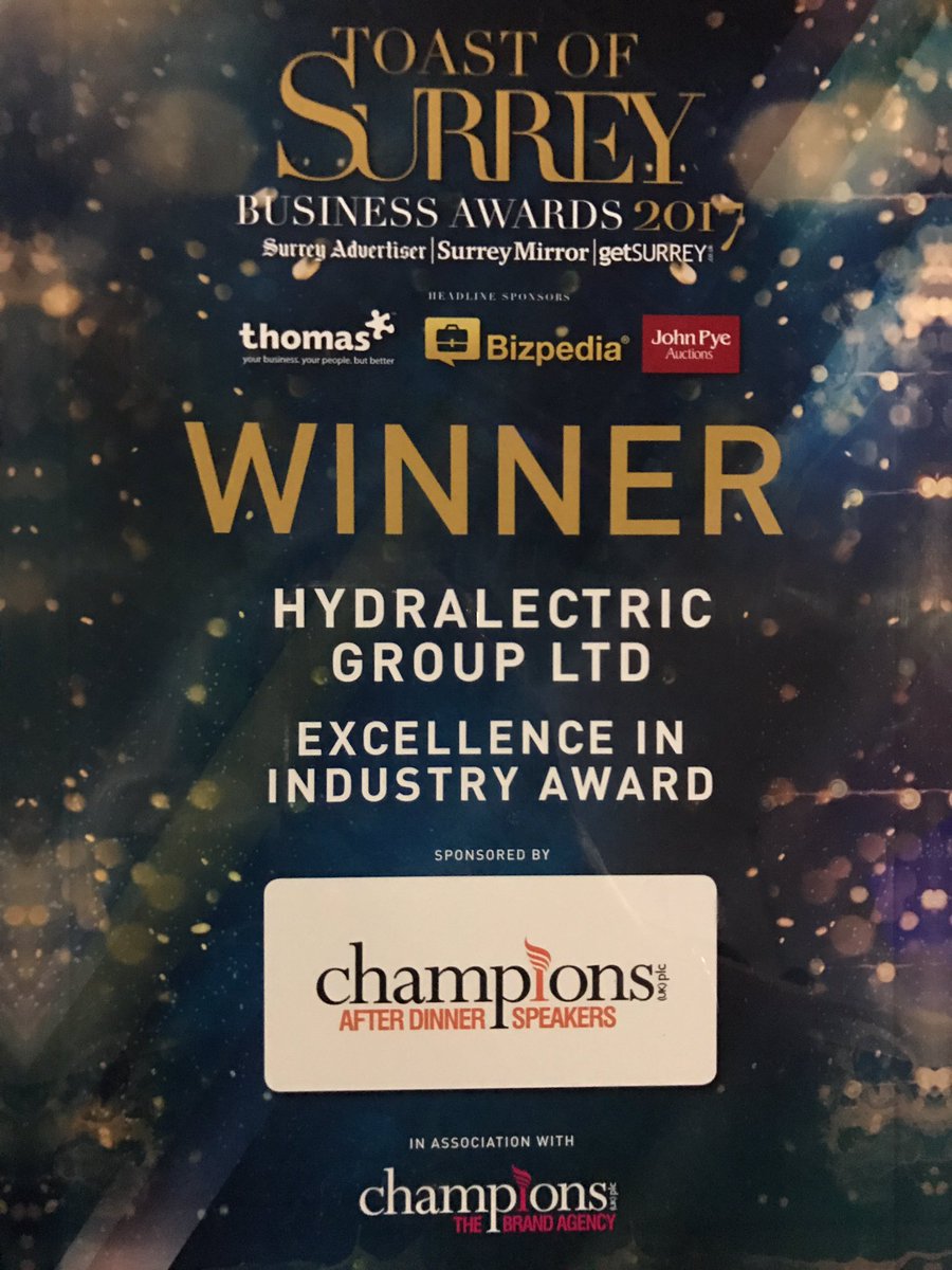 Hydralectric's tweet image. Thank you @TOSawards for recognising Hydralectric #TOSawards2017
