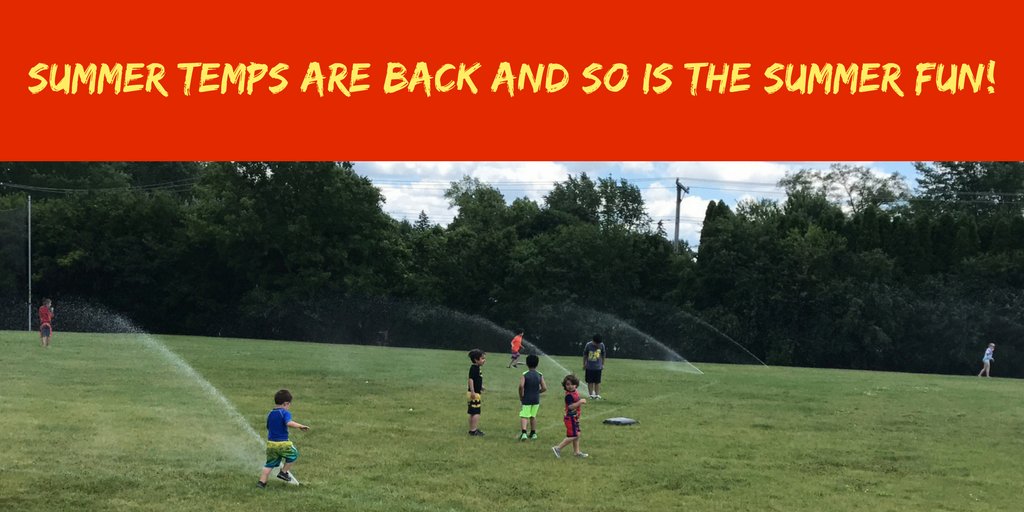 DCDSchool's tweet photo. Warmer temps = more sprinkler time! #DCDSsummer https://t.co/YBWFBY2hO7