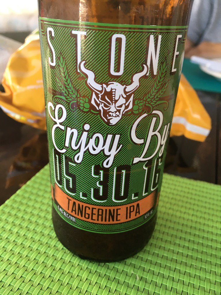 Look here bitches-- Enjoy by is a crock. It's 6/28/17 and I am enjoying this beer. No judgement. #stonebrew