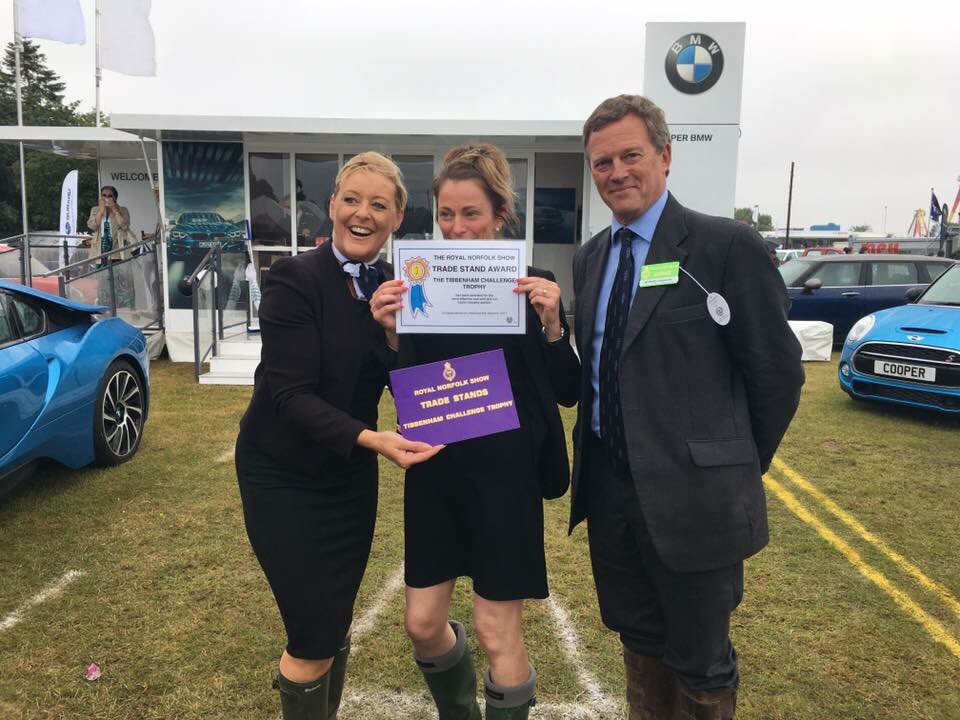 meet_jenni's tweet image. So excited.   @BMW_Norwich Best Stand of the @norfolkshow. Well done Team. #BestWelcome #DifferentDesign #Proud.