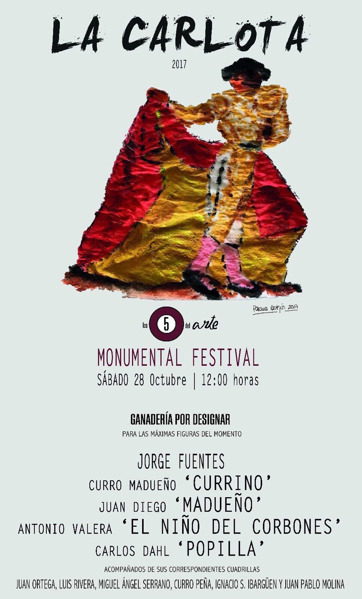 Currino's tweet photo. Ha llegado. No hay escapatoria. Mantener el listón del año pasado será difícil pero por vosotros matamos. 
Si nos queréis venirse. https://t.co/CAS3EjAdm1