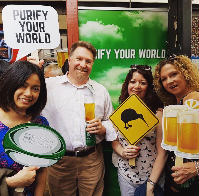 NZ PURE Lager launch <a href="/NZPureCanada/">NZ Pure Lager</a> <a href="/HemingwaysTO/">Hemingway's Toronto</a> #purifyyourworld