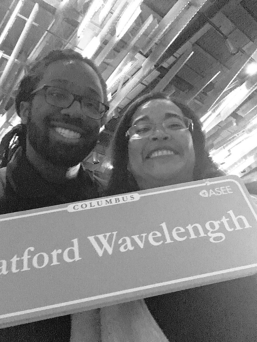 WalterLeePhD's tweet photo. Congratulations, President Watford!! Well deserved 🤗 #MyPresidentIsBlackAgain #ASEE2017 https://t.co/nX86aWaNSk