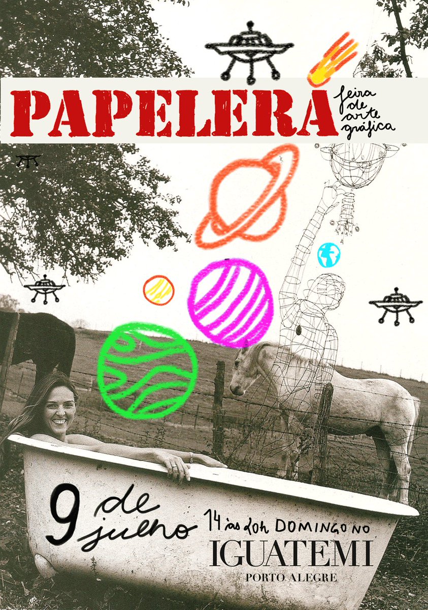 kombaoalado's tweet image. Domingo, dia 09/07, vai rolar a #Papelera no #Iguatemi e a Kombão Alado vai marcar presença com as ilustras do @gregskywalker