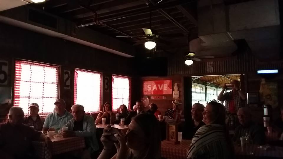Everett4Colo's tweet photo. Lively group at the Weld County/Greeley Republican Breakfast this morning! Great times! #TakeBackCO #copolitics https://t.co/ttIXDbaH2I