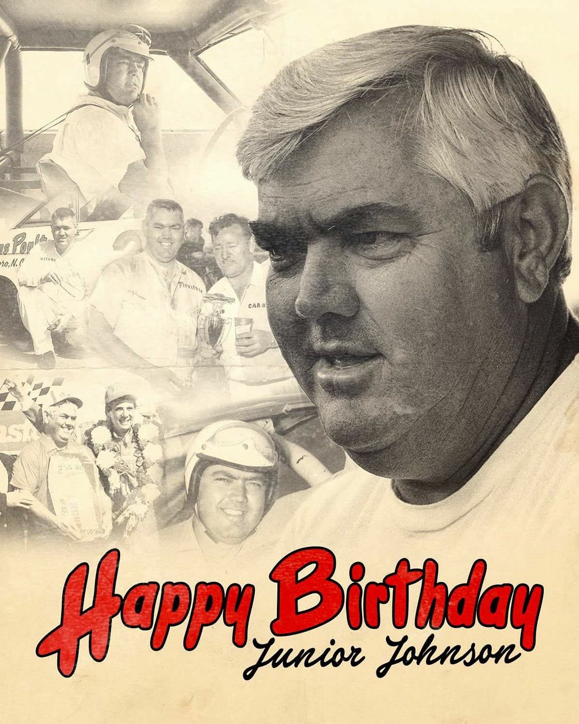 Happy birthday to the last American hero Junior Johnson 