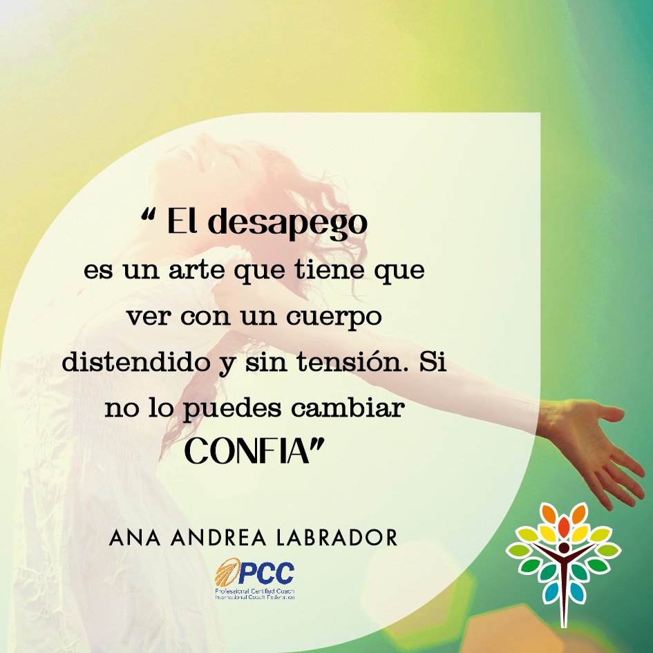 intensivocc's tweet photo. El desapego significa ser autónomos, liberarnos del miedo a la pérdida​ para comenzar a disfrutar realmente de lo que tenemos #coaching https://t.co/goZFSGcmYH