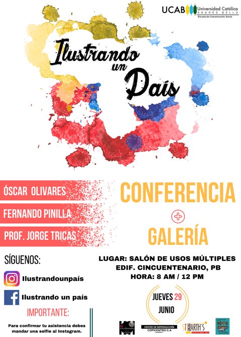 .<a href="/Olivarescfc/">Oscar Olivares</a> y <a href="/FMPinilla/">Fernando Pinilla</a> compartirán en "Ilustrando un país" detalles sobre sus procesos creativos ow.ly/8iHx30d2VeC