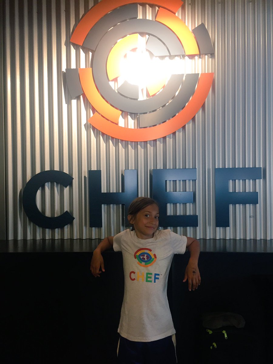 My daughter stopped by to Fuel the Love @chef.....and eat some tasty snacks. #summerbreak #lovemyjob #chefpride