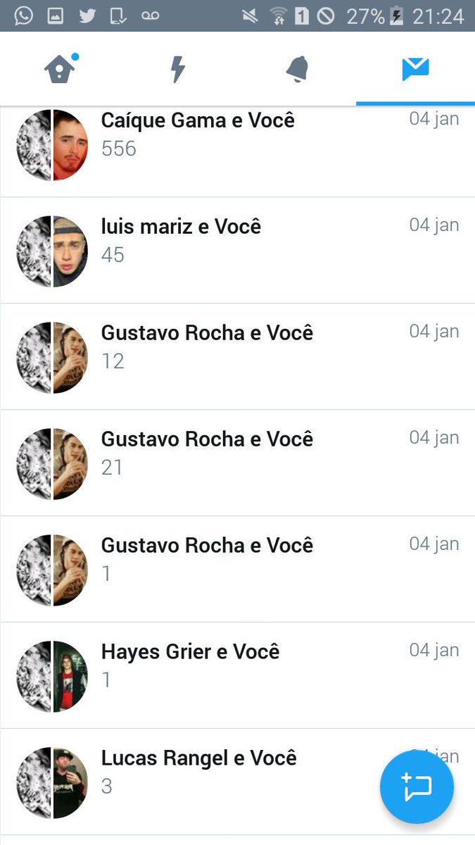 Helpa_Dmss's tweet photo. Essas dms sobraram no projeto...Se alguem quiser, pode chamar na dm 

Skkksksksks https://t.co/JR9kosGAoQ