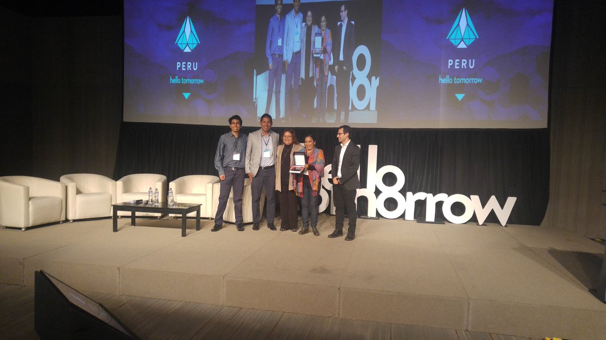 ltorresvale's tweet photo. Ganadores del Desafio #HTPeru 2017: Región San Martin (Agua) https://t.co/zpHOpofPZN