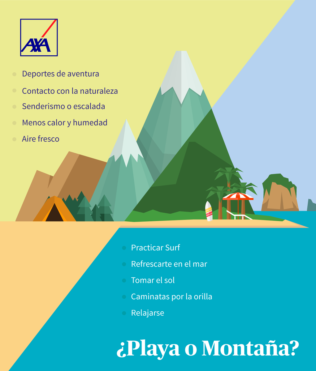 AxaFernandoLR's tweet photo. Y tú, ¿dónde prefieres pasar tus #vacaciones este #verano? https://t.co/rGZPMGEFbu