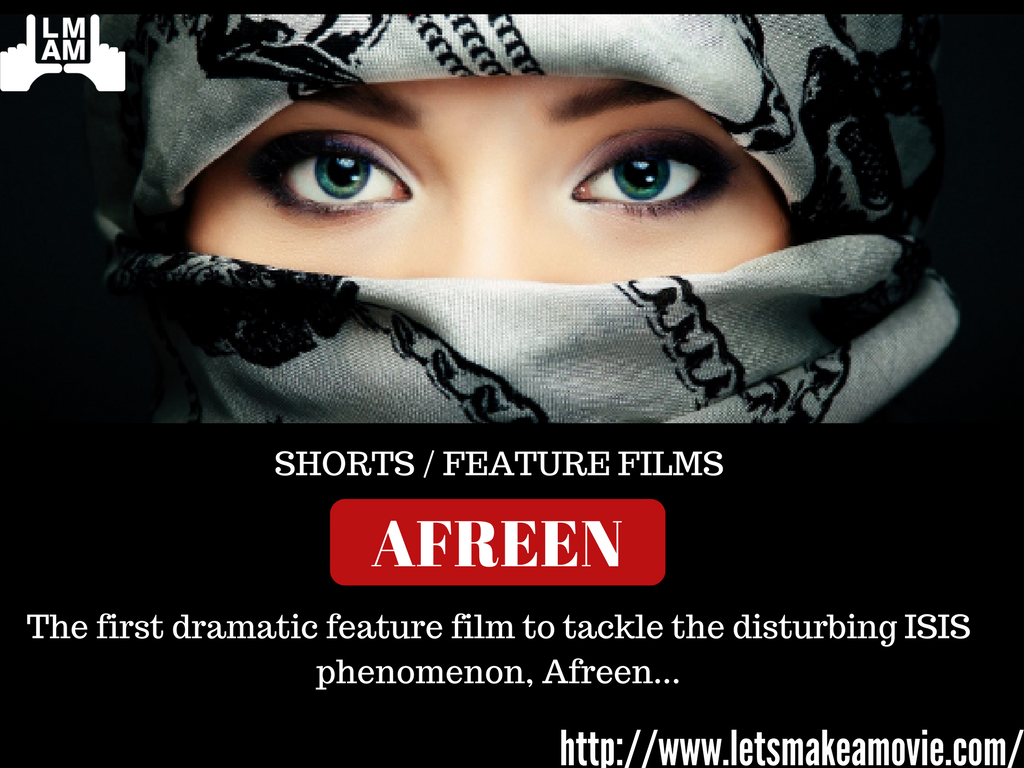 lets_makeamovie's tweet photo. We are now filming AFREEN. 
This movie takes an unblinking, uncompromising look at the roots of extremism.
https://t.co/1N5gwrbXls. https://t.co/Gn7zmJNp1N